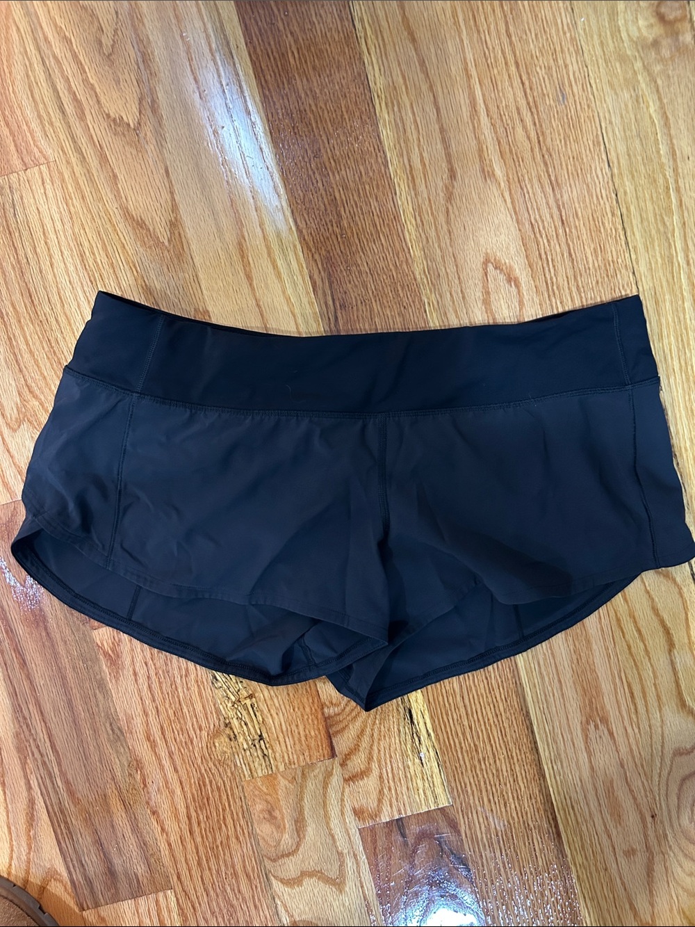 lululemon athletica Black Performance Running Shorts